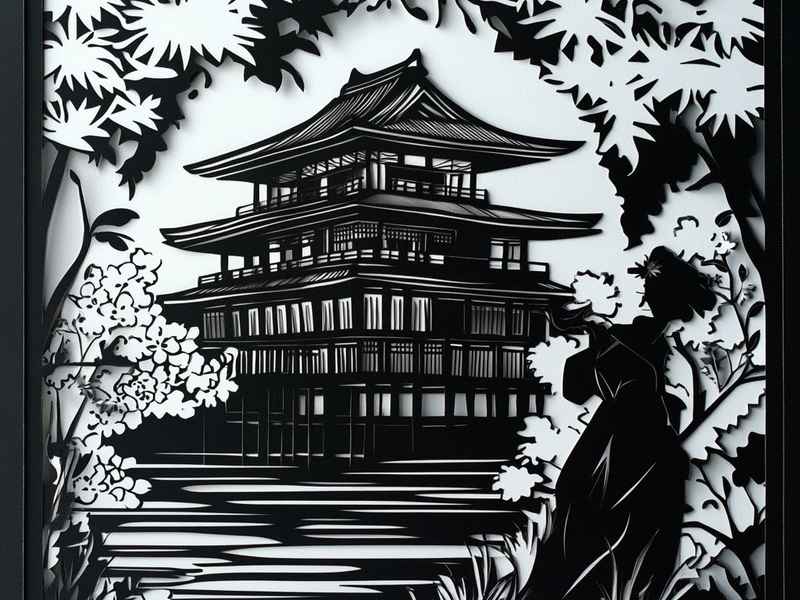 剪纸故事画、剪纸的故事怎么画