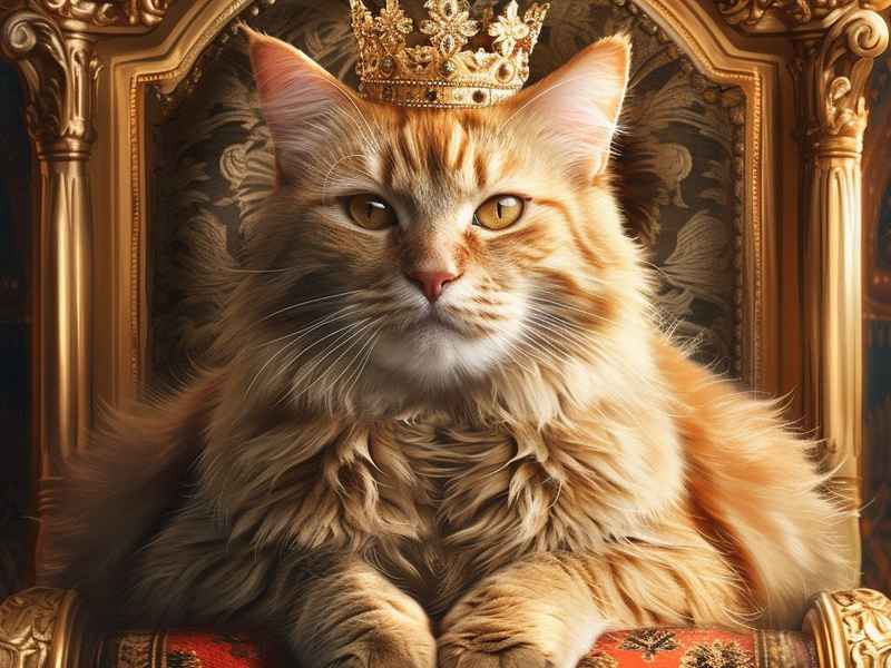 国王金孑猫咪写童话故事 国王和猫幼儿故事内容