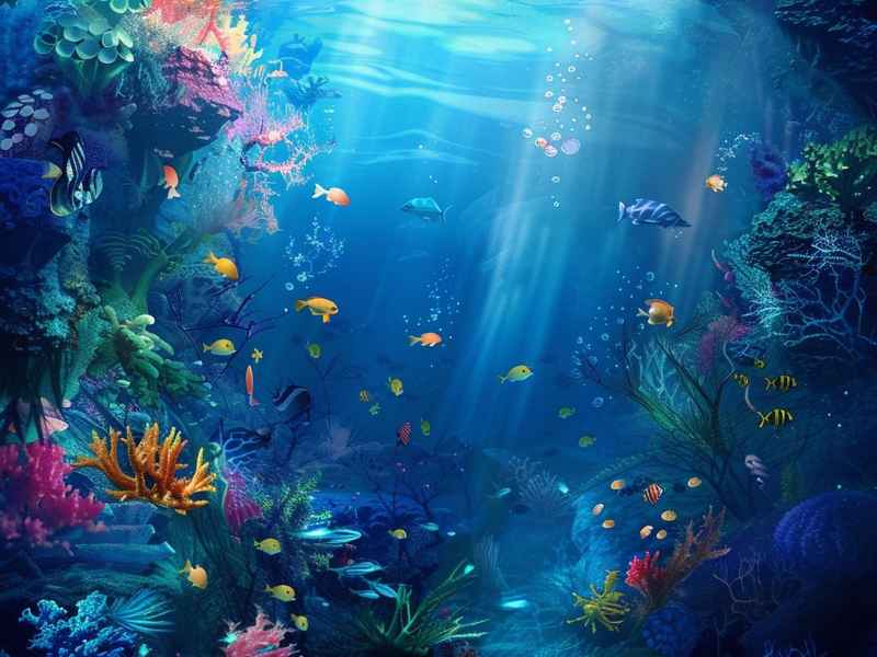 海底童话故事 - 海底童话图片