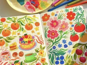 儿童画纸浮雕 - 儿童纸浮雕画简单的图片