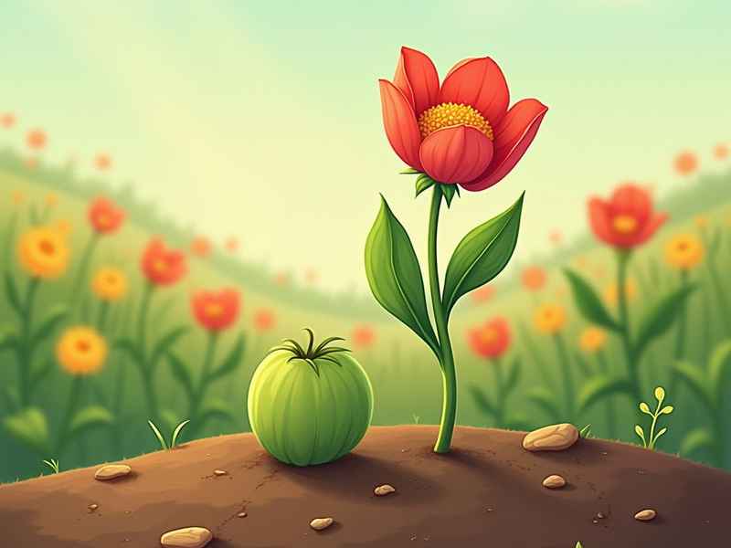 关于植物的童话故事作文（关于植物的童话作文300字三年级）