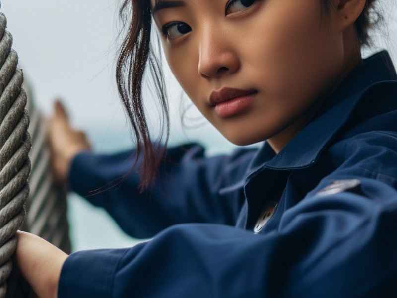 海豚故事女海员 海豚故事女海员图片