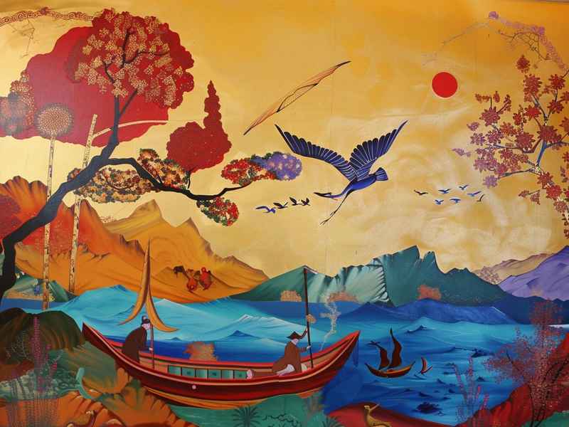 海丝主题绘画 - 海丝主题的绘画 海丝主题绘画 - 海丝主题的绘画