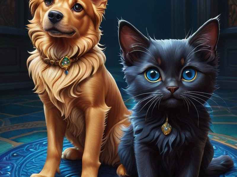 猫和狗的童话，猫和狗的童话 言情