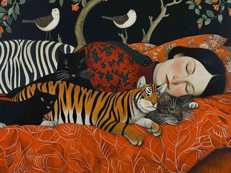 猫和老虎的童话 猫和老虎的童话图片 猫和老虎的童话 猫和老虎的童话图片