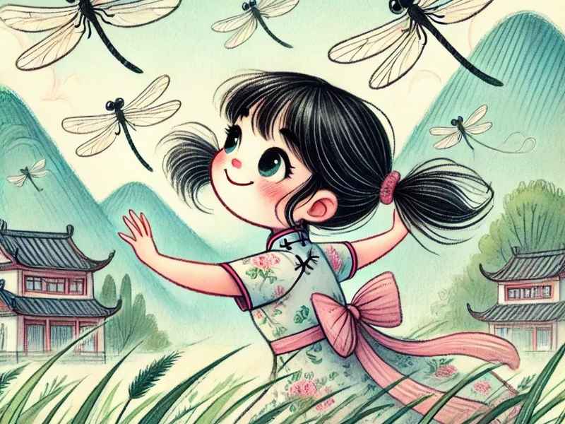 播放蜻蜓的故事，播放蜻蜓的故事作文