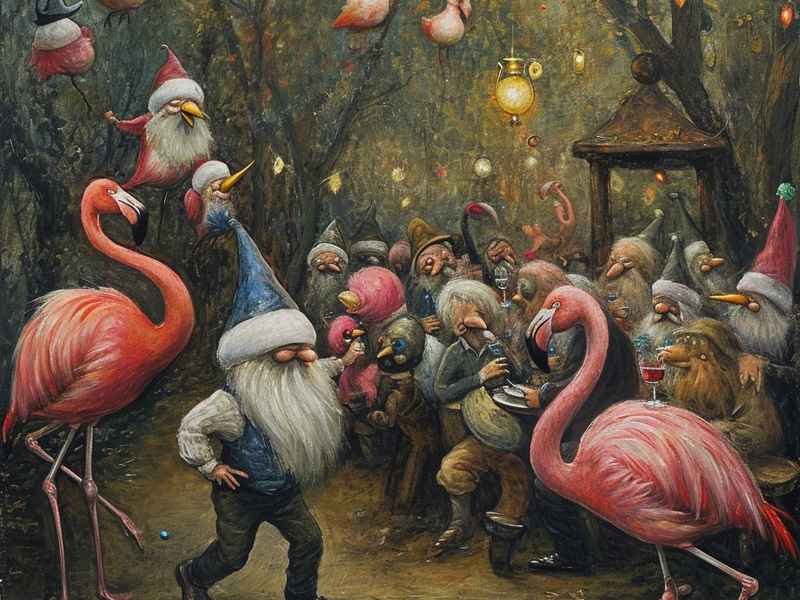 火烈鸟开舞会的童话故事 火烈鸟的绘本故事