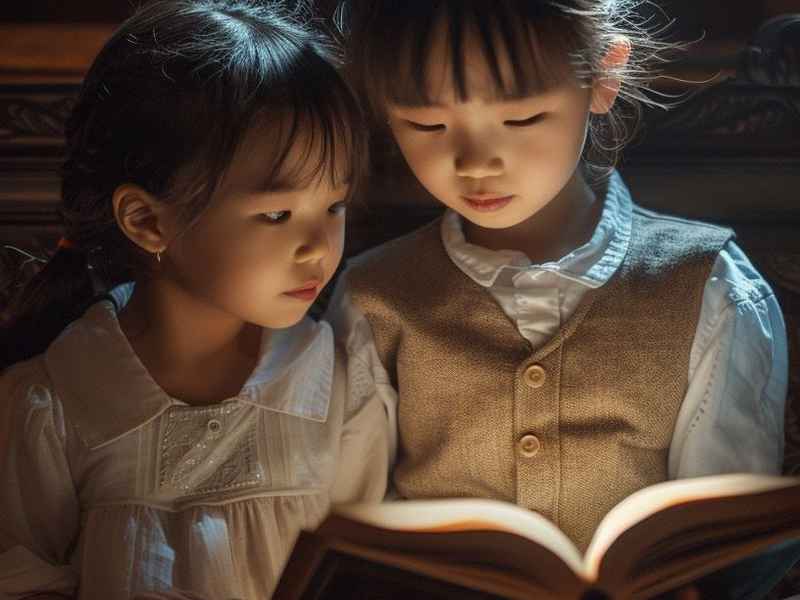 儿童讲童话故事抖音（抖音小女孩讲故事）