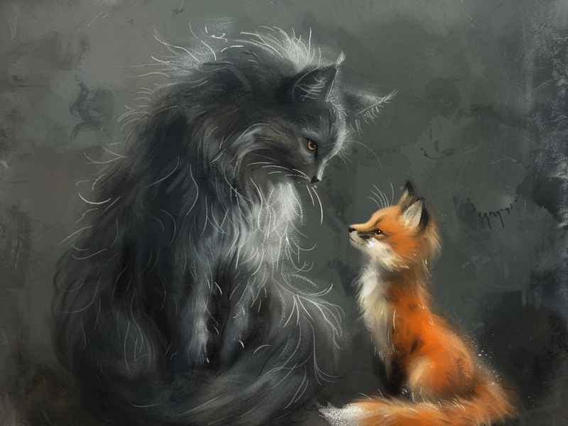猫和狐狸的寓言故事告诉我们什么道理，猫和狐狸的寓言故事告诉我们什么道理呢