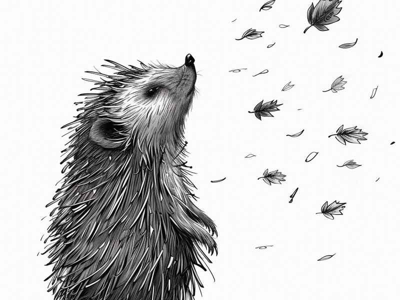 刺猬绘本故事,没法拥抱的小刺猬绘本故事 刺猬绘本故事,没法拥抱的小刺猬绘本故事