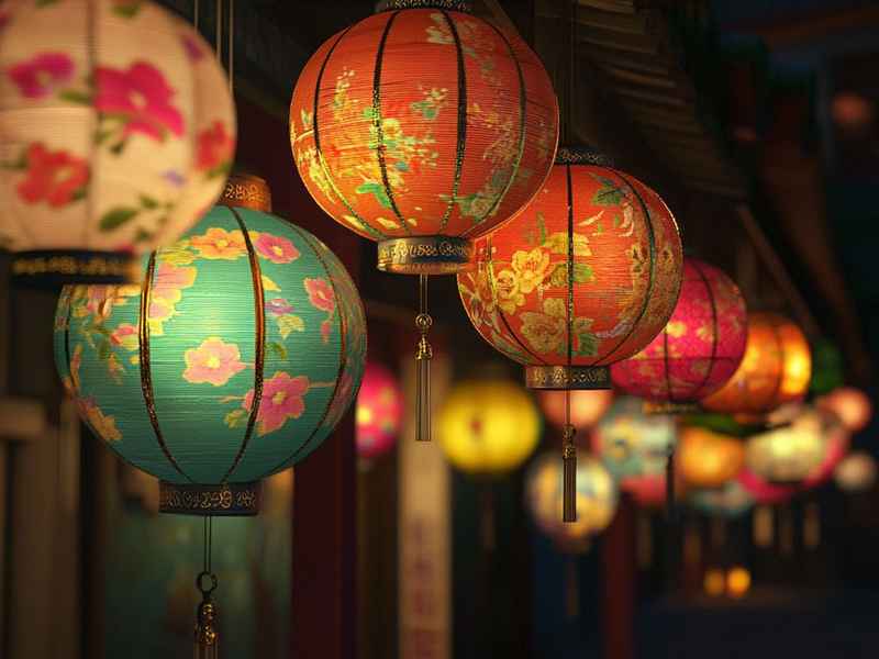 关于花灯的童话故事；关于花灯的童谣