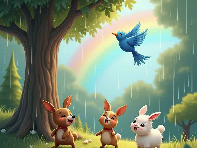 关于雨的童话故事 关于雨的故事幼儿
