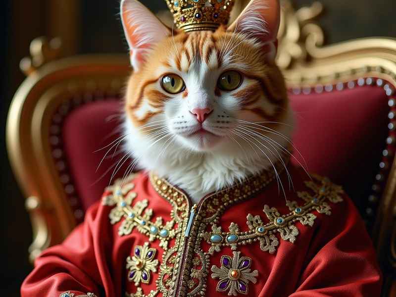 国王金孑猫咪写童话故事 国王和猫幼儿故事内容