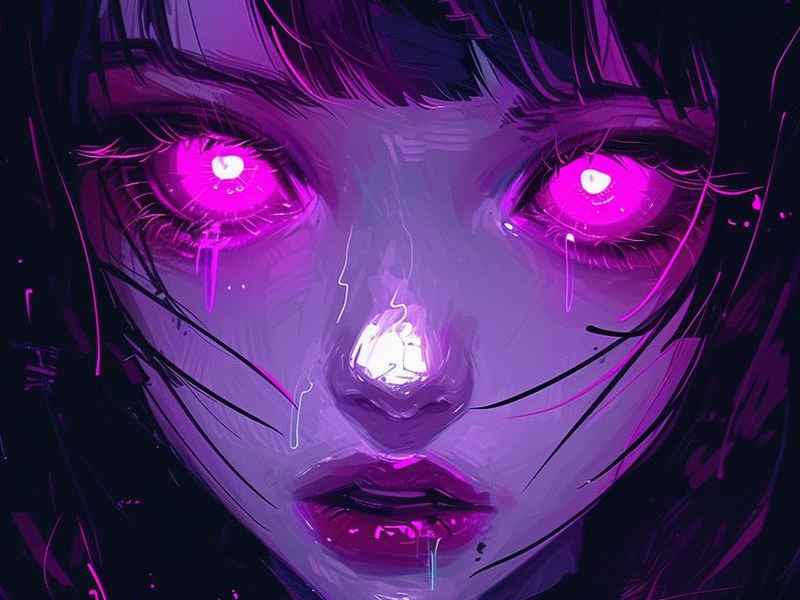 插画黑暗、黑暗系插画少女 插画黑暗、黑暗系插画少女