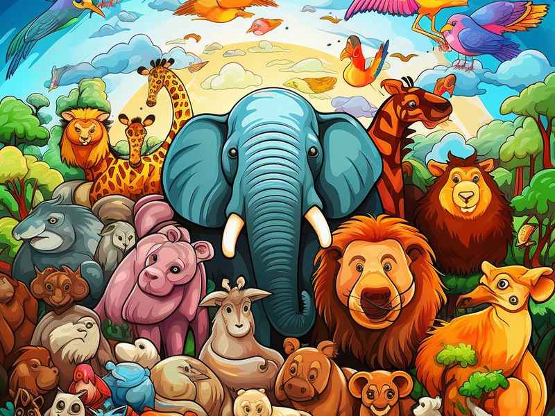 动物园里的动物图片 - 动物园里的动物图片简笔画 动物园里的动物图片 - 动物园里的动物图片简笔画