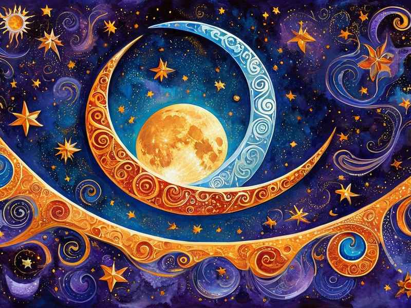 关于月亮星星的童话故事(关于星星和月亮的童话) 关于月亮星星的童话故事(关于星星和月亮的童话)