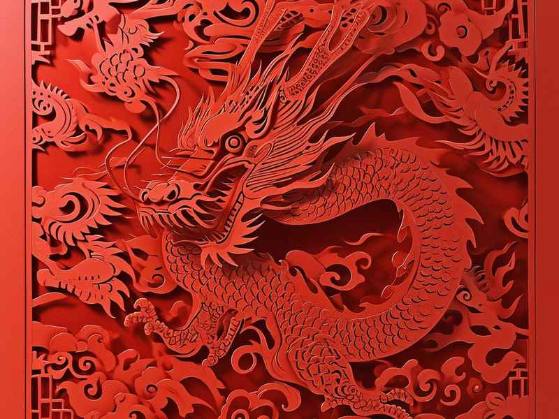 春字手工剪纸 - 春字手工剪纸图片