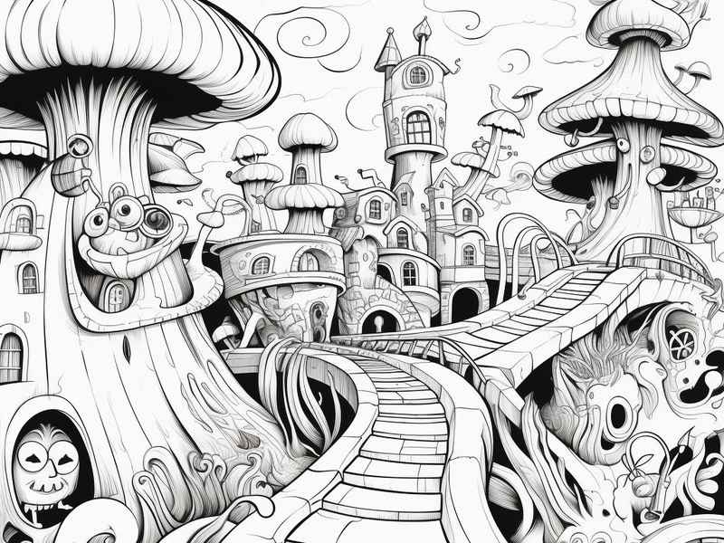 关于童话的画图片大全简单（关于童话的画图片大全简单一点）