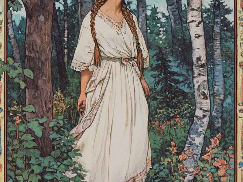 俄罗斯童话故事主题绘画作品、俄国童话 俄罗斯童话故事主题绘画作品、俄国童话