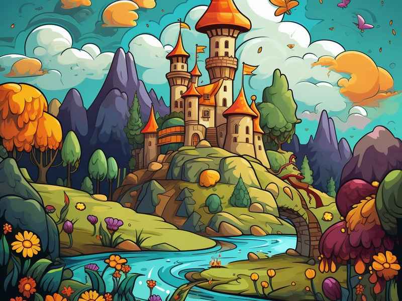创作一篇童话风格的小故事、创作一个短篇童话