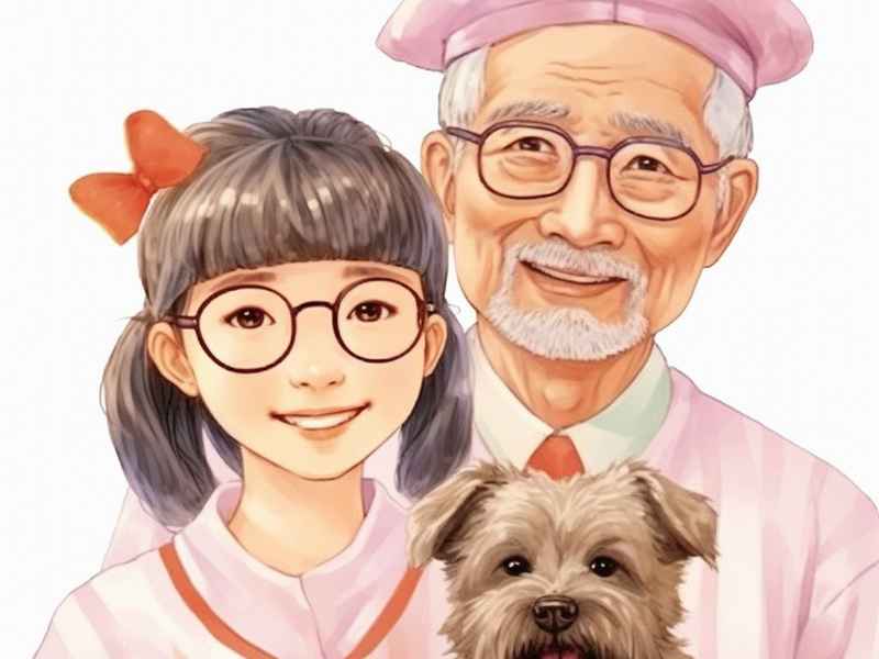 狗的童话故事我爷爷有座磨坊，小狗爷爷的爷爷的故事