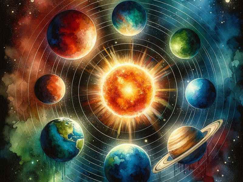八大行星的童话故事 八大行星的神话故事