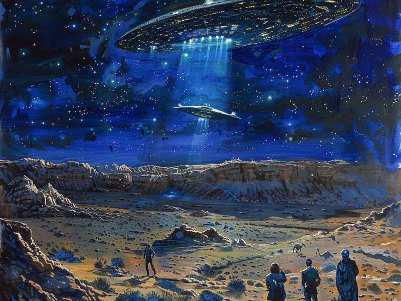 ufo科幻故事，ufo科幻图片大全