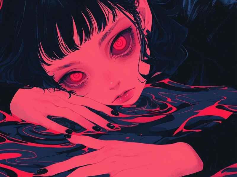 插画黑暗、黑暗系插画少女 插画黑暗、黑暗系插画少女