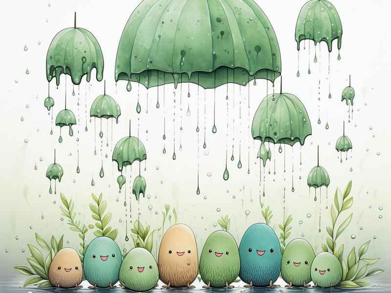 关于雨的童话作文(关于雨的童话作文300字) 关于雨的童话作文(关于雨的童话作文300字)