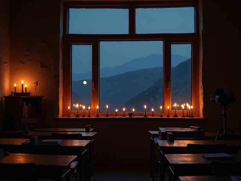 教室里的夜晚童话故事300多字（夜里的教室300字作文）