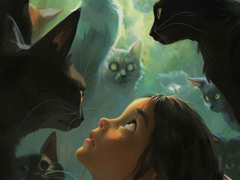 猫咪童话谢静（猫咪童话作文）