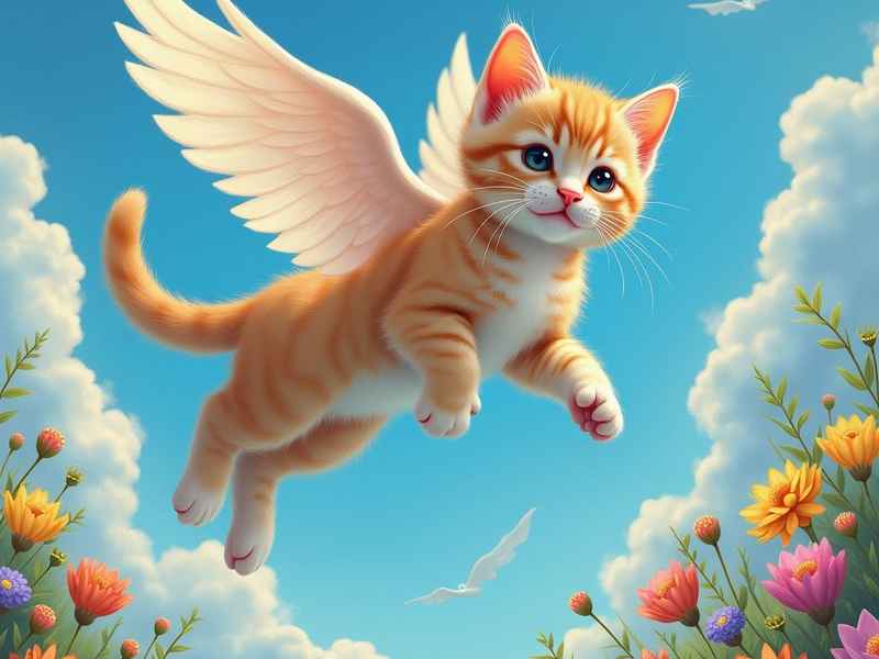 《一只想飞的猫》童话故事书（一只想飞的猫的故事书全部内容）