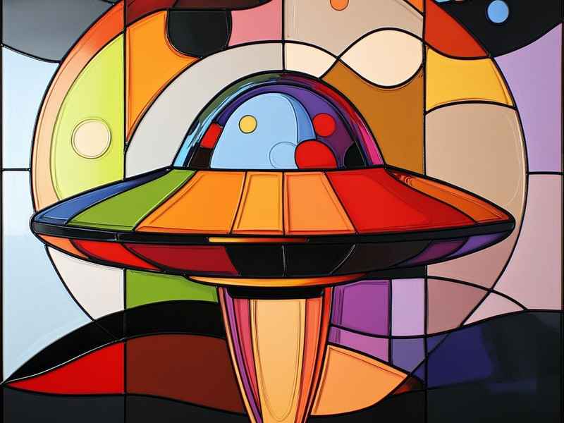 ufo儿童画、ufo儿童画图片