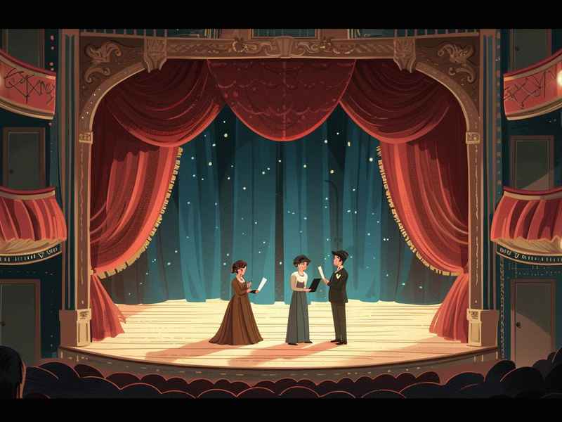 两个角色的故事表演 动画、两个角色的故事表演 动画片
