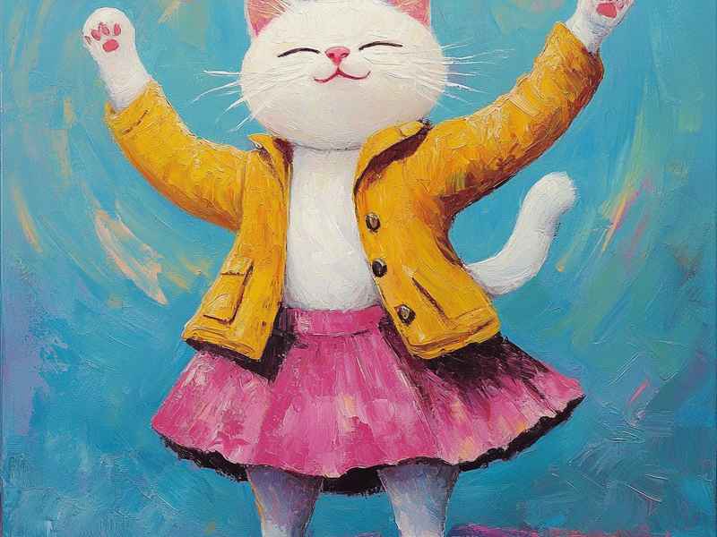 凯迪猫的动作画,凯迪猫的动作画法 凯迪猫的动作画,凯迪猫的动作画法