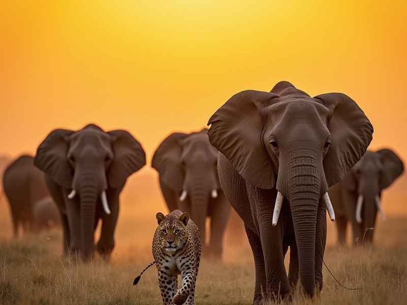 大象和猎豹的故事、大象和猎豹的故事视频 大象和猎豹的故事、大象和猎豹的故事视频