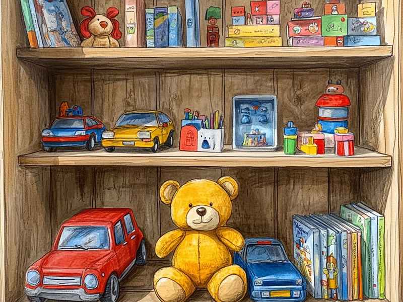 《我的玩具》绘本、《我的玩具》绘本图片