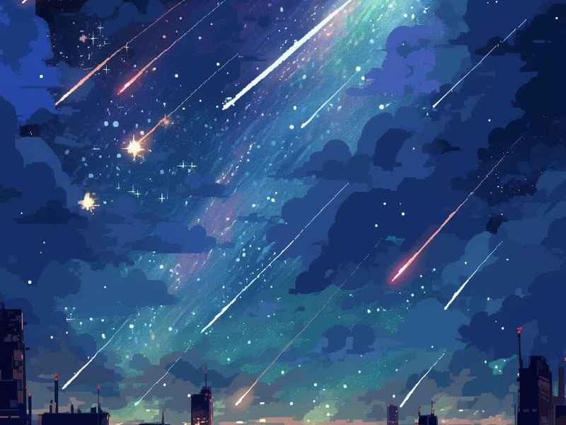关于流星的绘本故事、关于流星雨的绘本故事