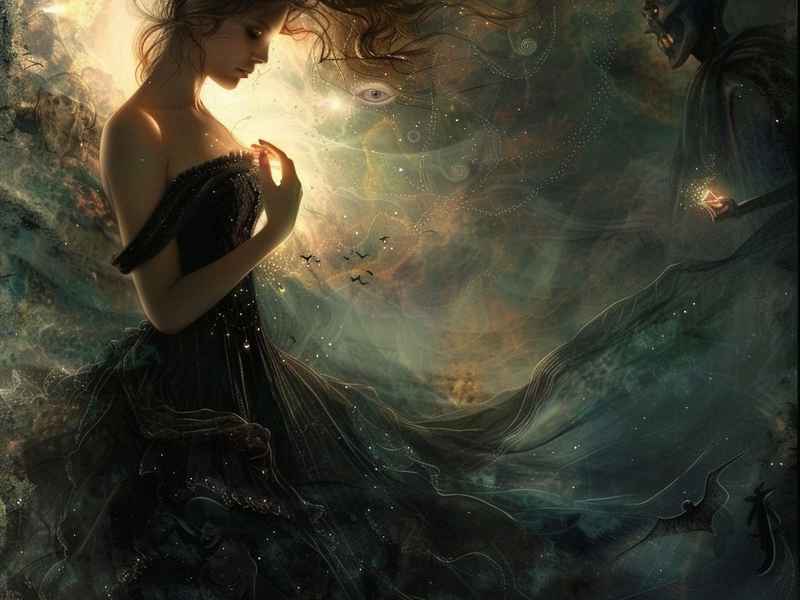 死神与少女的童话故事，死神和少女的故事