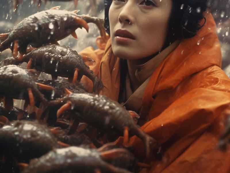 神话故事片渔盆的故事；渔盆的故事动画片图片