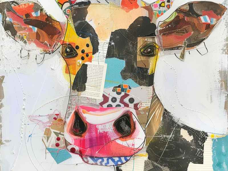 奶牛童画(奶牛儿童画) 奶牛童画(奶牛儿童画)