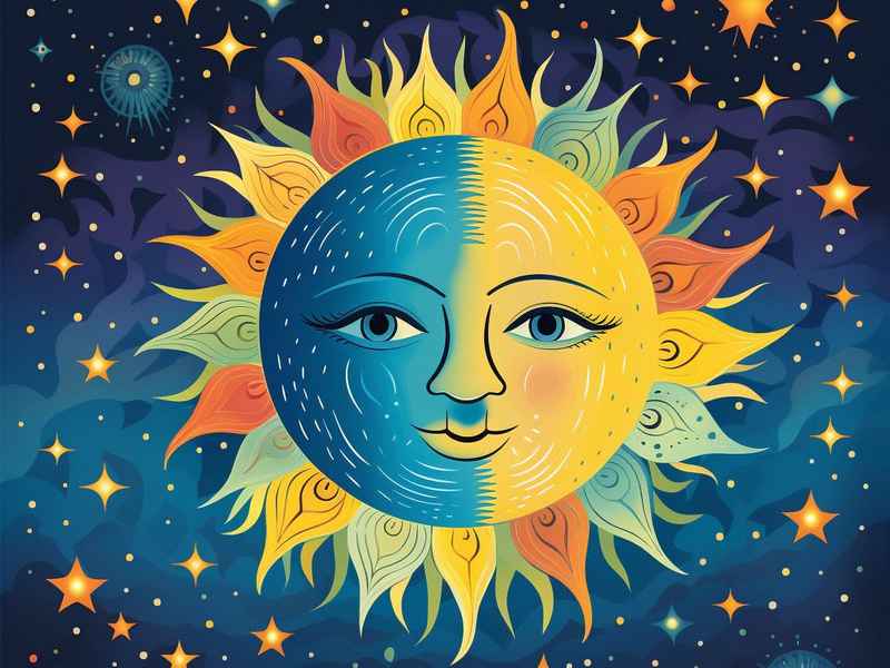 太阳月亮和星星的故事，关于太阳月亮和星星的神话故事