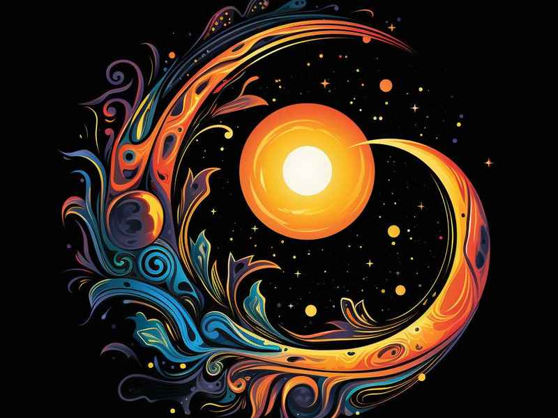 太阳和月亮的图片简笔画（太阳和月亮的图片简笔画彩色）