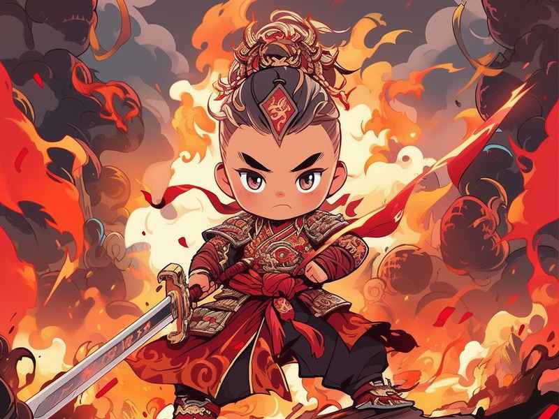 哪吒童话故事睡前故事 哪吒的睡前故事