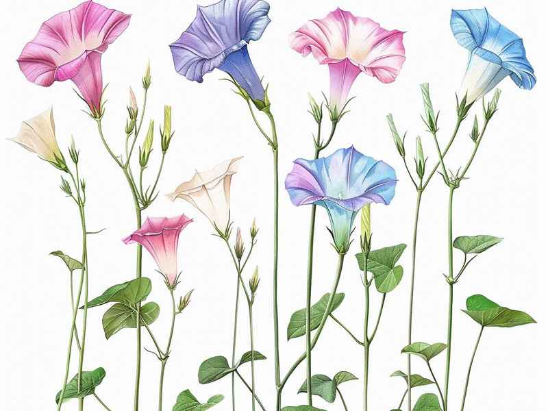 牵牛花的故事绘本 牵牛花的故事绘本图片