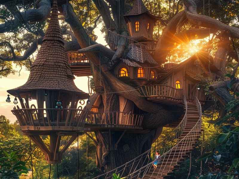 树屋主题童话故事推荐(树屋童话动画片) 树屋主题童话故事推荐(树屋童话动画片)