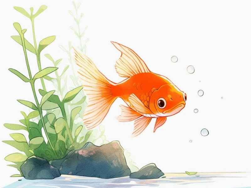 水下小金鱼童话故事;水中小金鱼 水下小金鱼童话故事;水中小金鱼