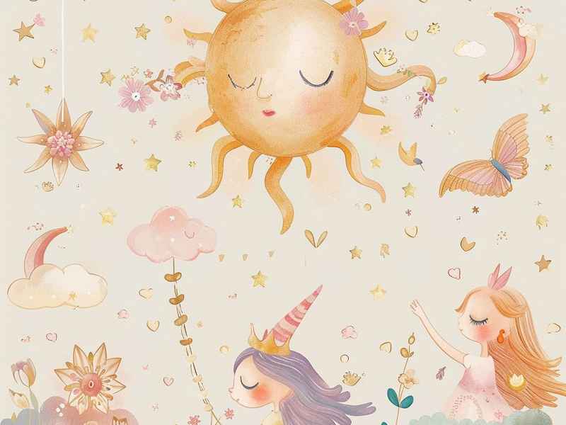 太阳和月亮和星星的童话（太阳和月亮和星星的童话作文）