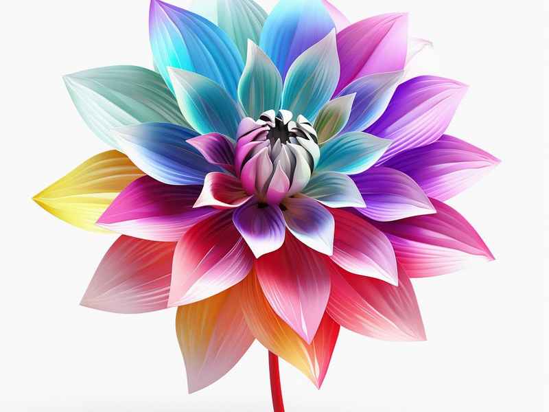 神奇的七色花简笔画 - 神奇的七色花简笔画怎么画 神奇的七色花简笔画 - 神奇的七色花简笔画怎么画