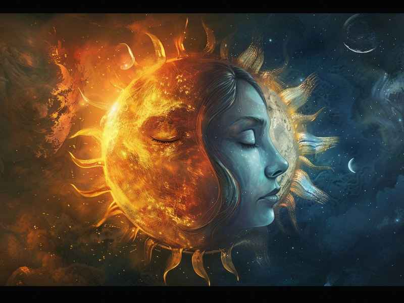太阳和月亮的由来；太阳和月亮的由来简介